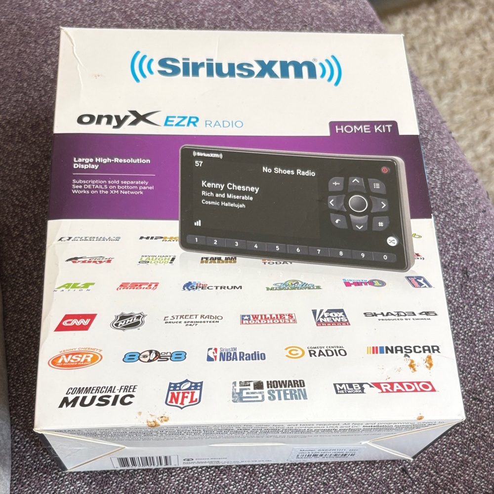 Onyx EZR Satellite Radio Home Kit - Black